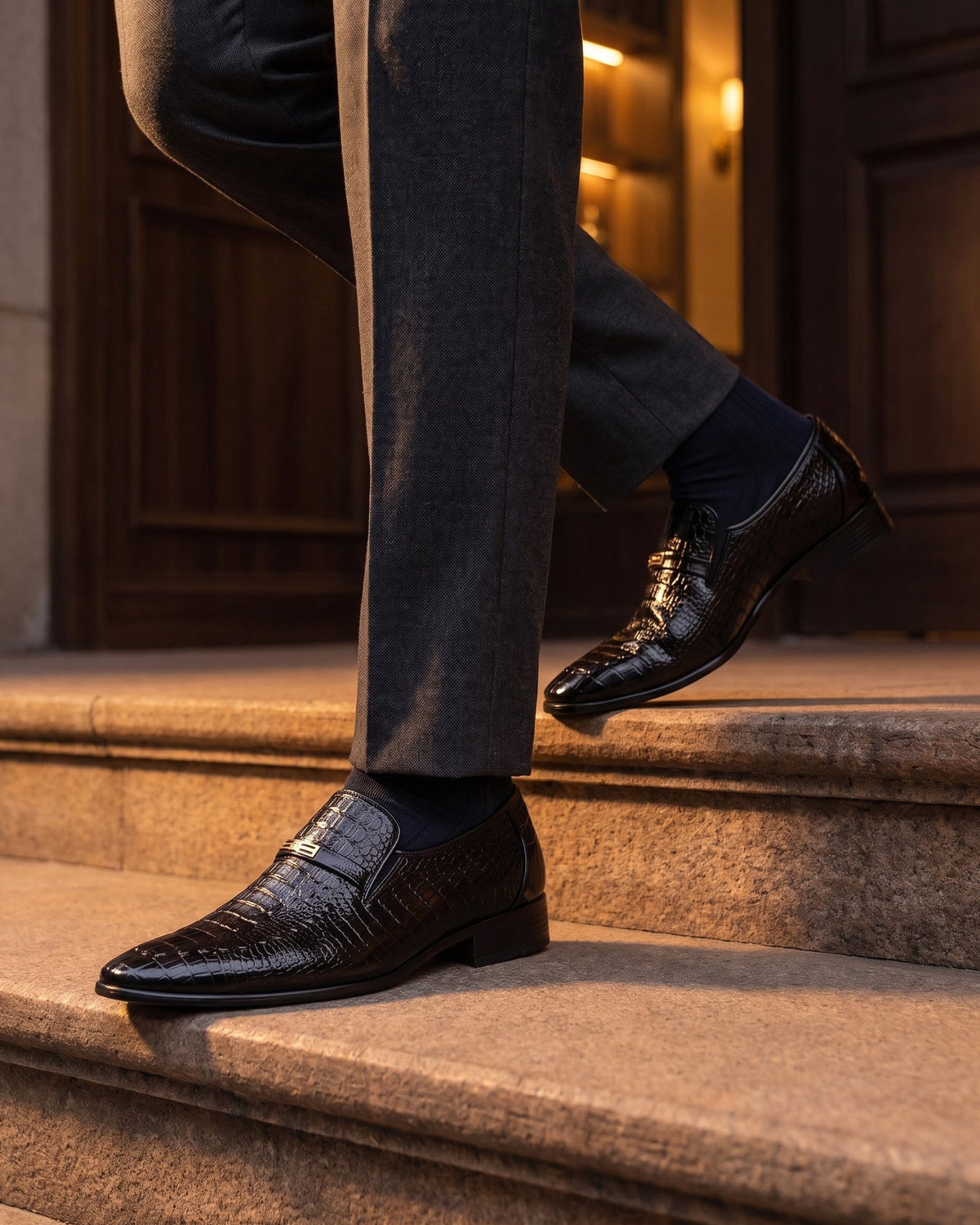 Patrice | Mocassin en cuir épuré