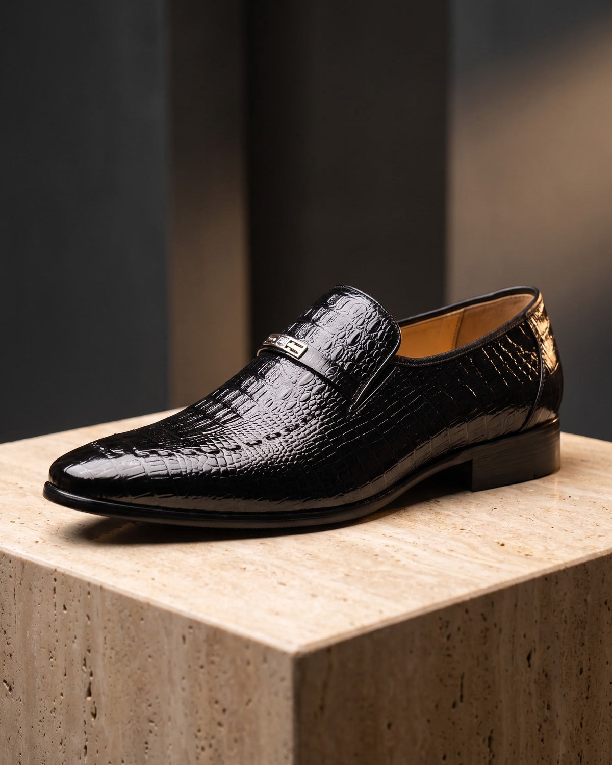 Patrice | Mocassin en cuir épuré