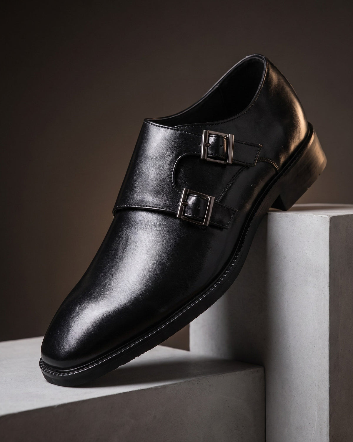 Raoul | Monk strap en cuir sobre