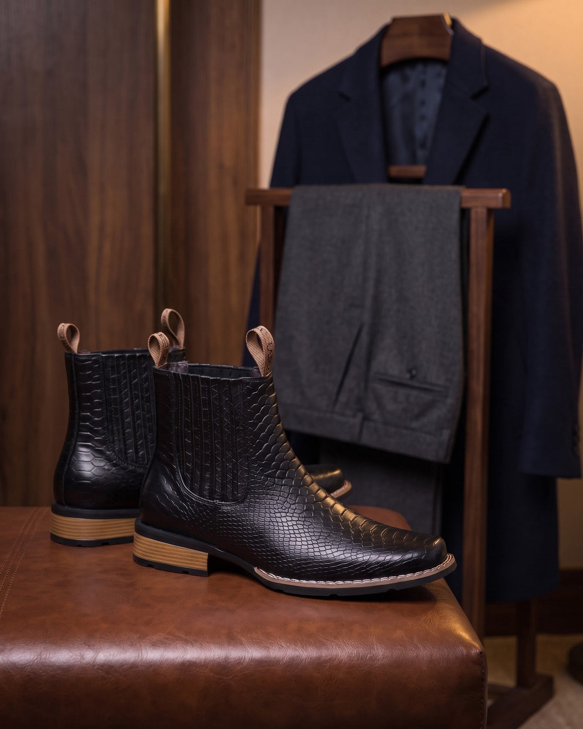 Éloi | Chelsea en cuir élégante