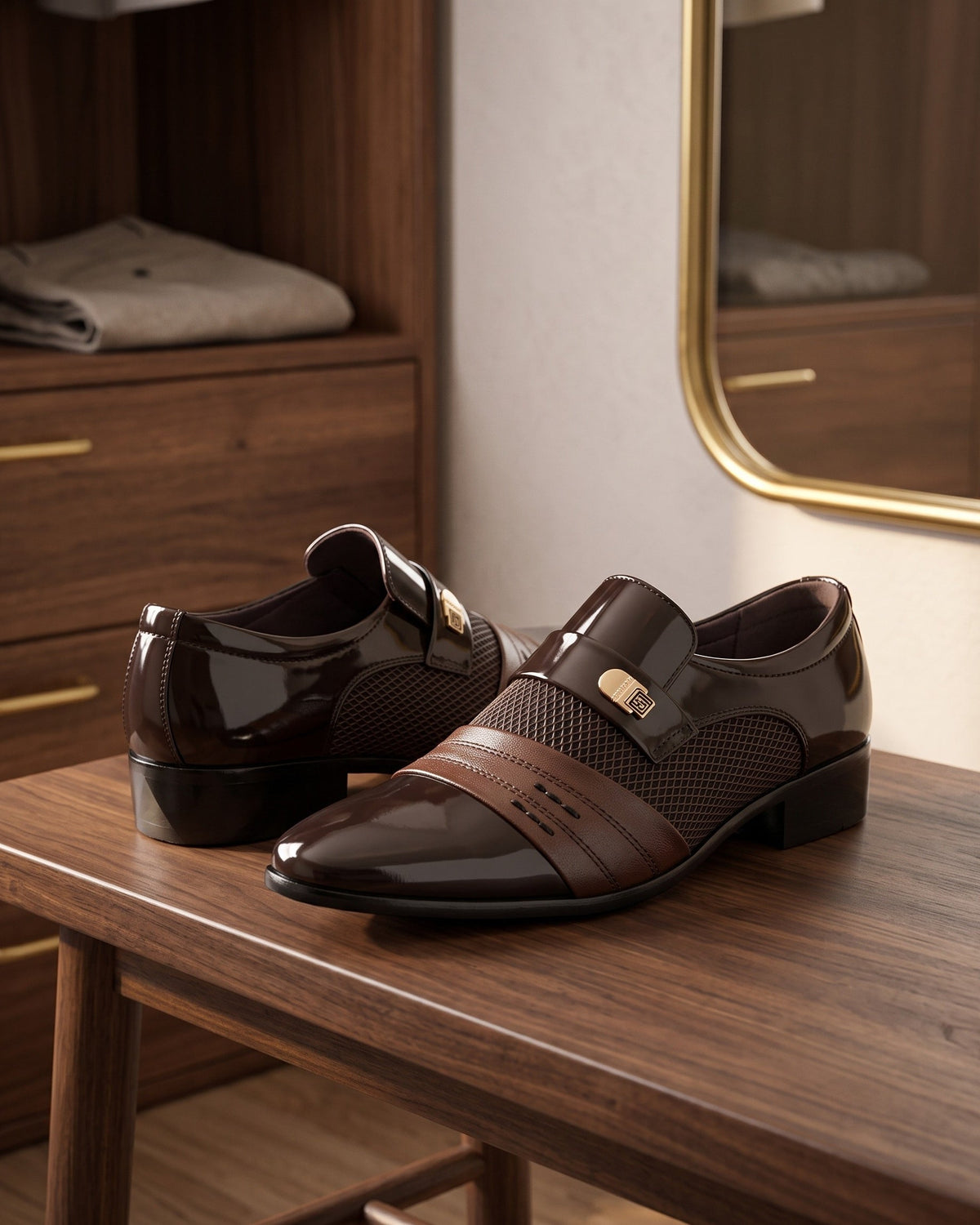 Robin | Chaussure à boucle en cuir