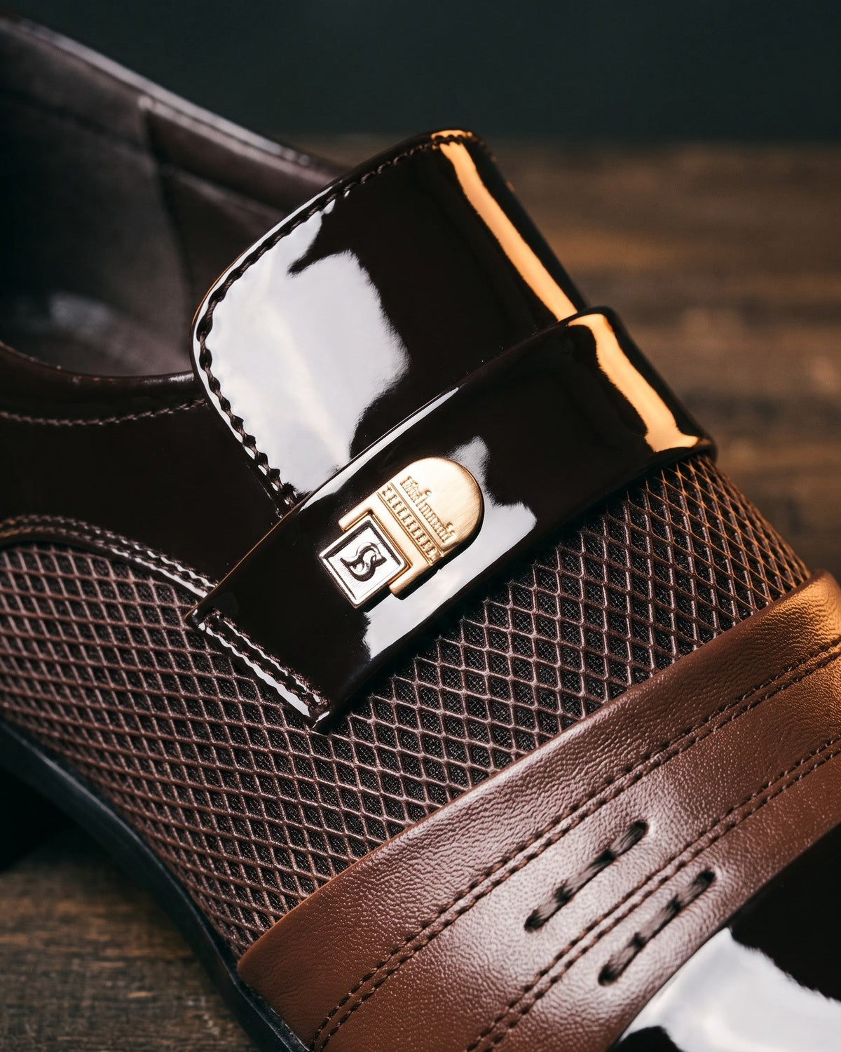 Roland | Chaussure à boucle vernie