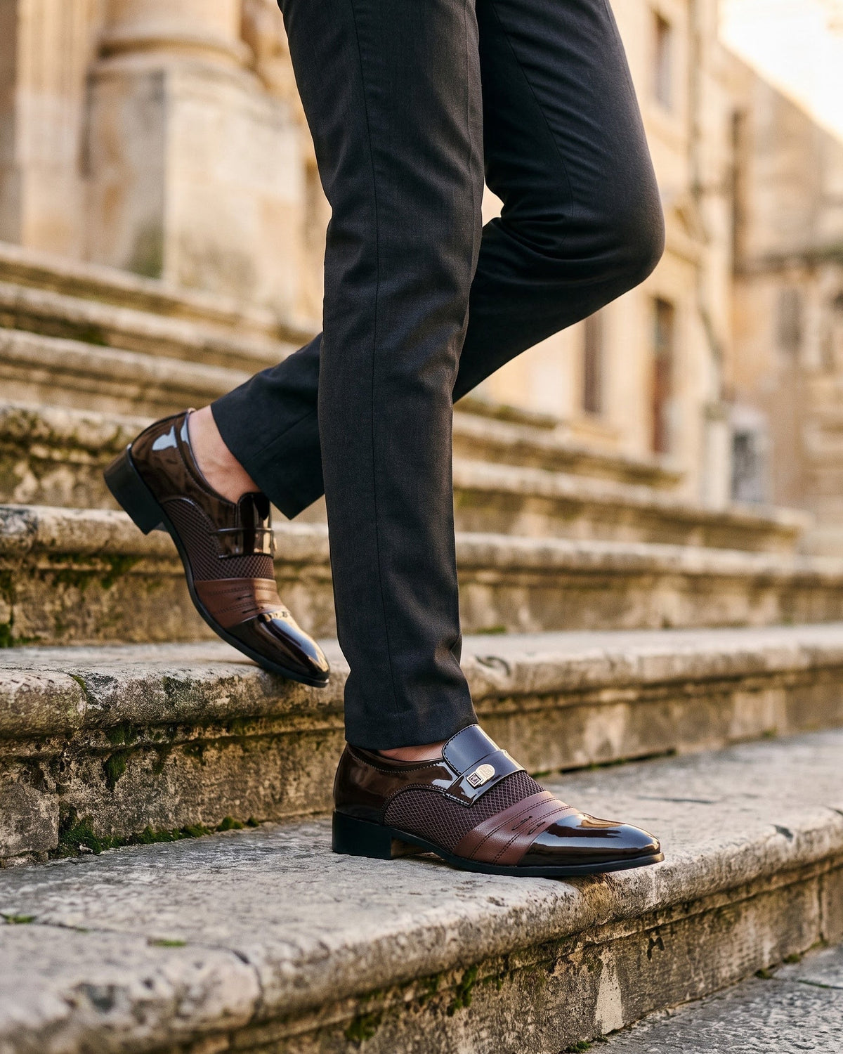 Roland | Chaussure à boucle vernie