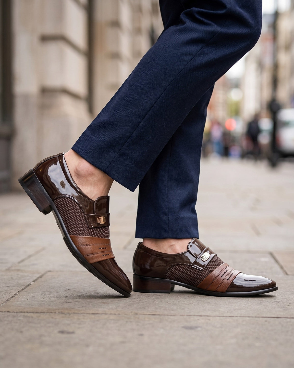 Robin | Chaussure à boucle en cuir