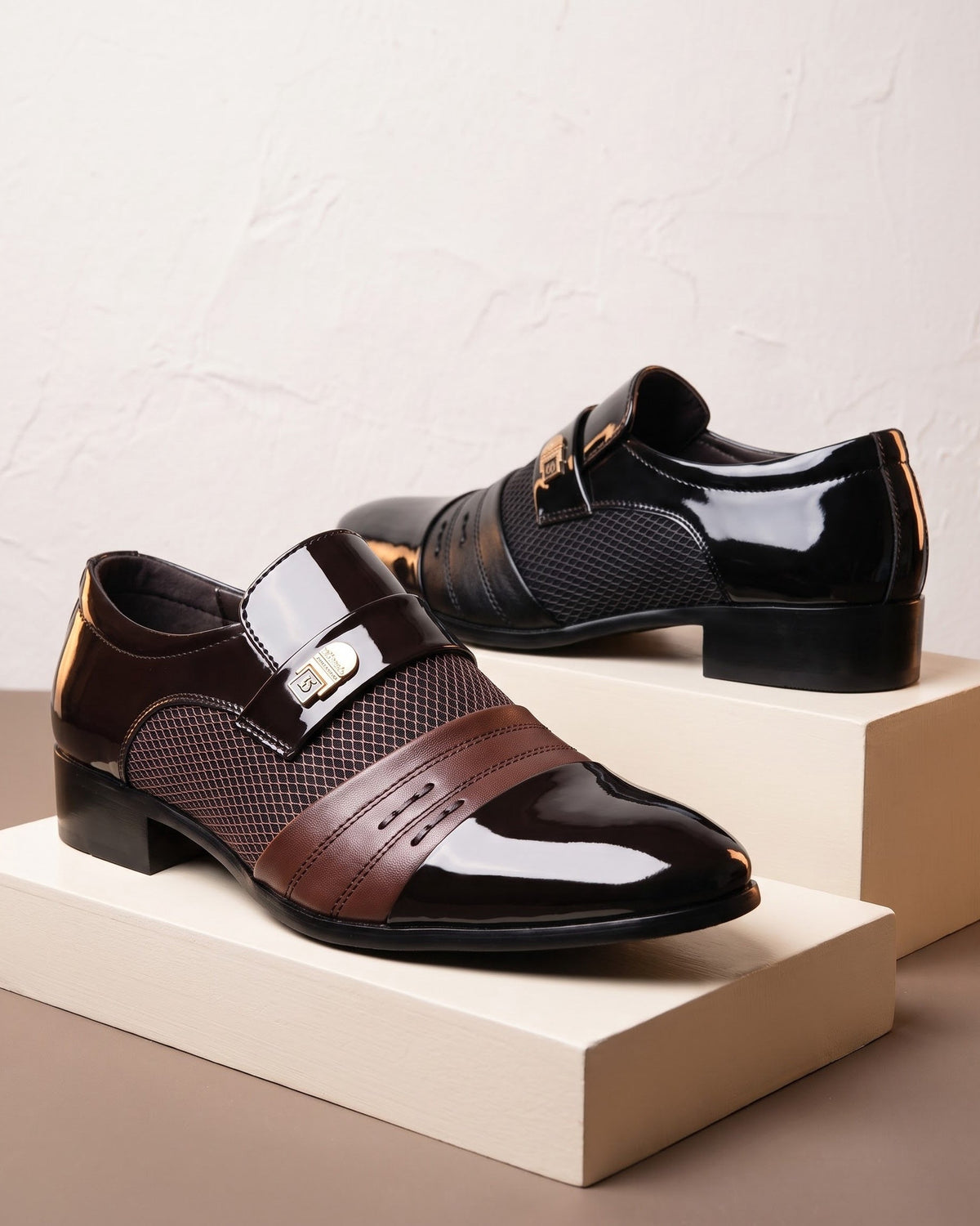 Roland | Chaussure à boucle vernie