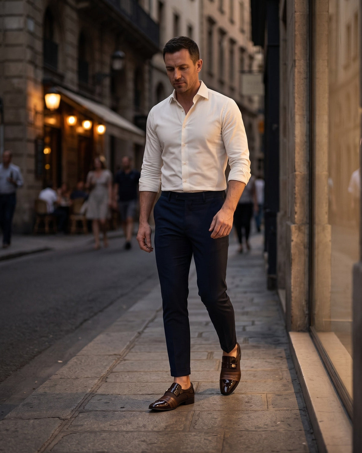 Robin | Chaussure à boucle en cuir