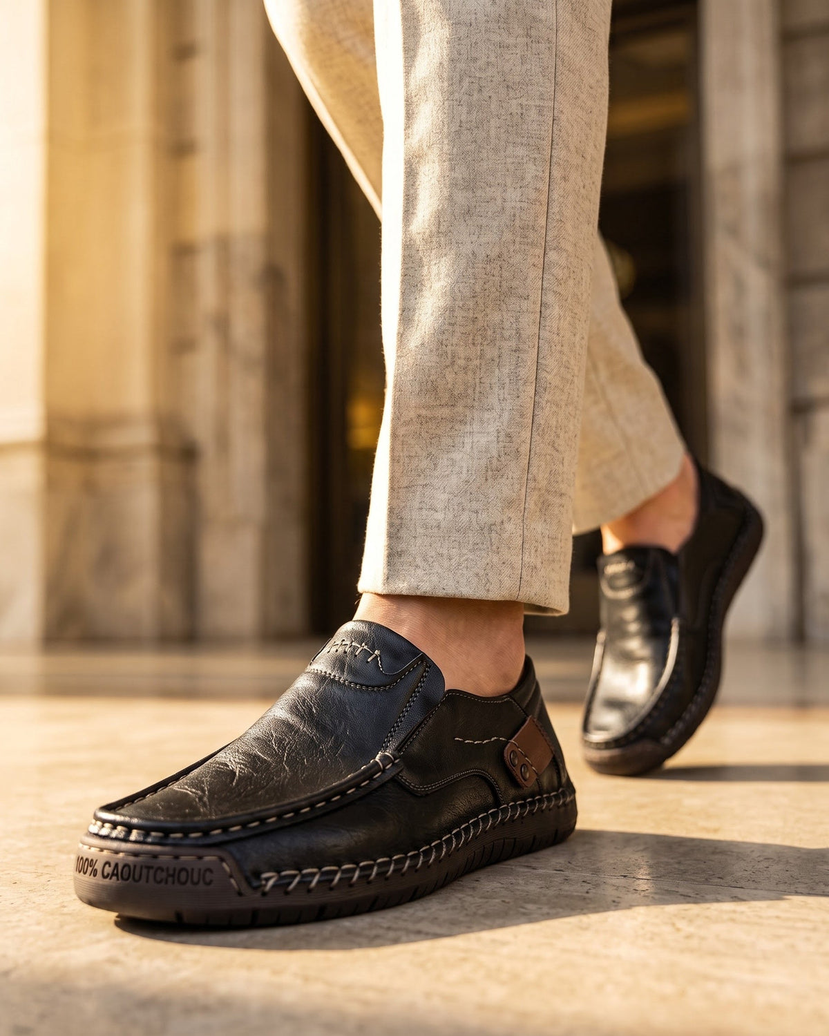 Patrick | Mocassin en cuir souple
