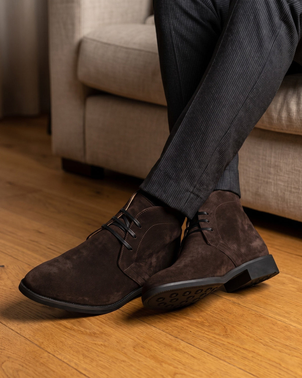 Célestin | Chukka en daim souple