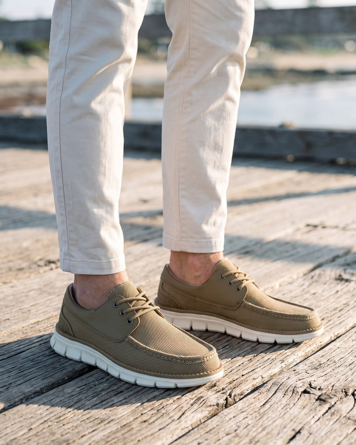 Pacifique | Mocassin en toile légère