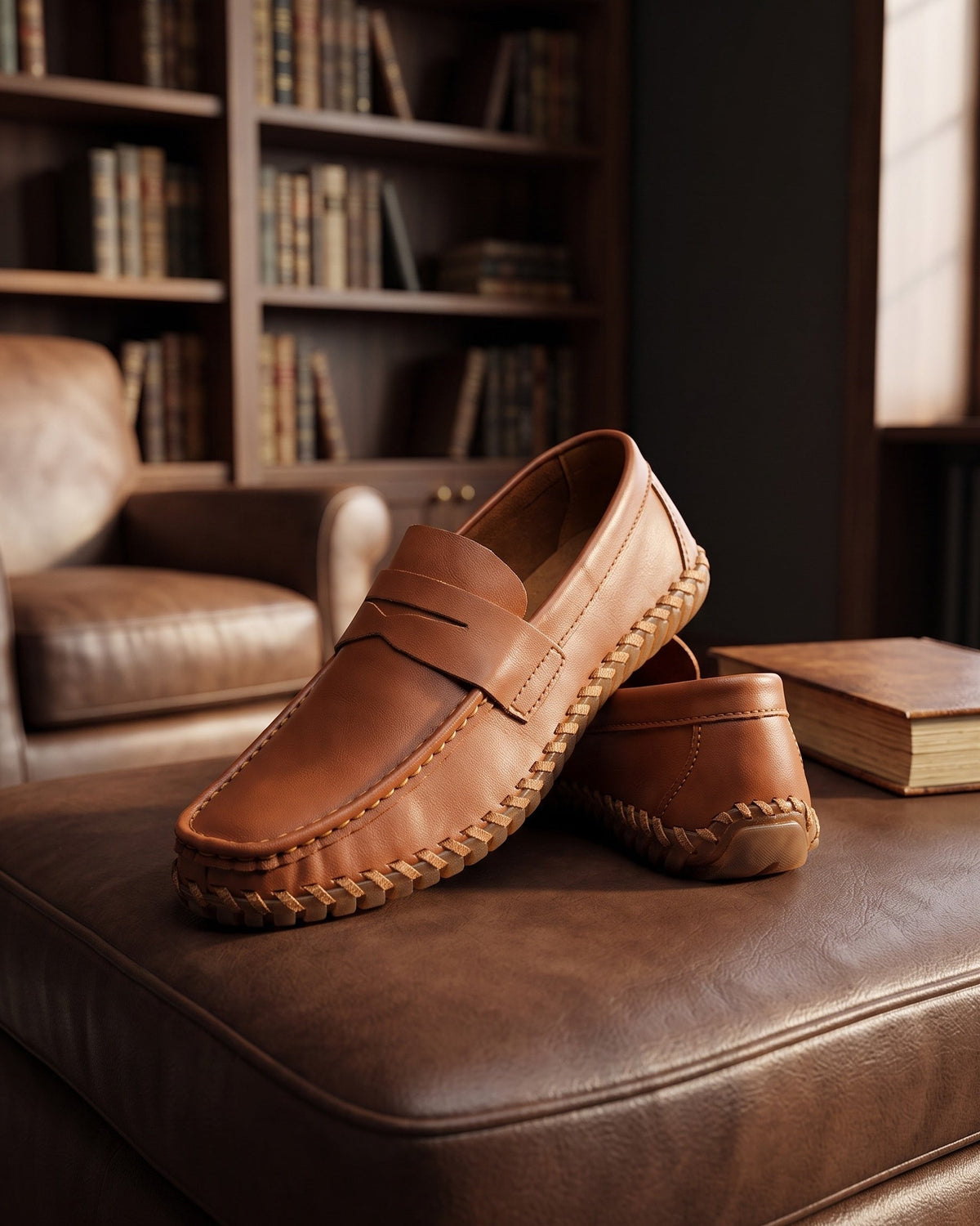 Pierre-Alexandre | Mocassin en cuir intemporel
