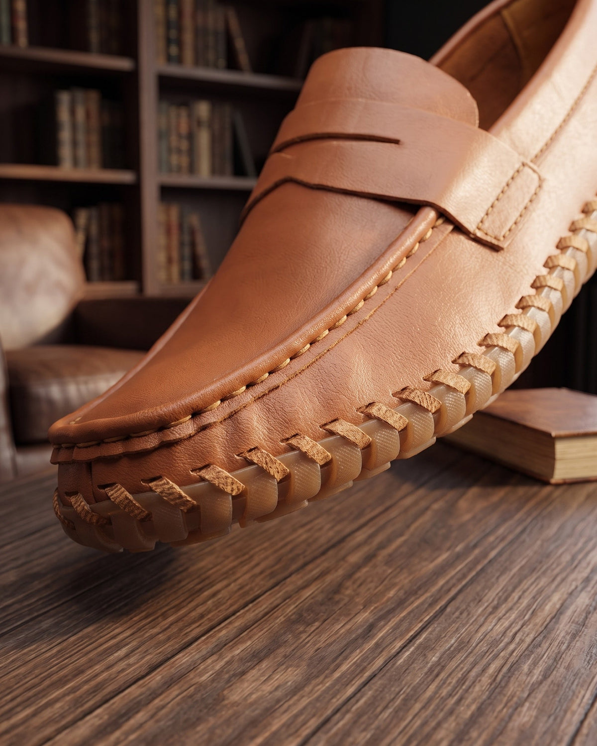 Pierre-Alexandre | Mocassin en cuir intemporel
