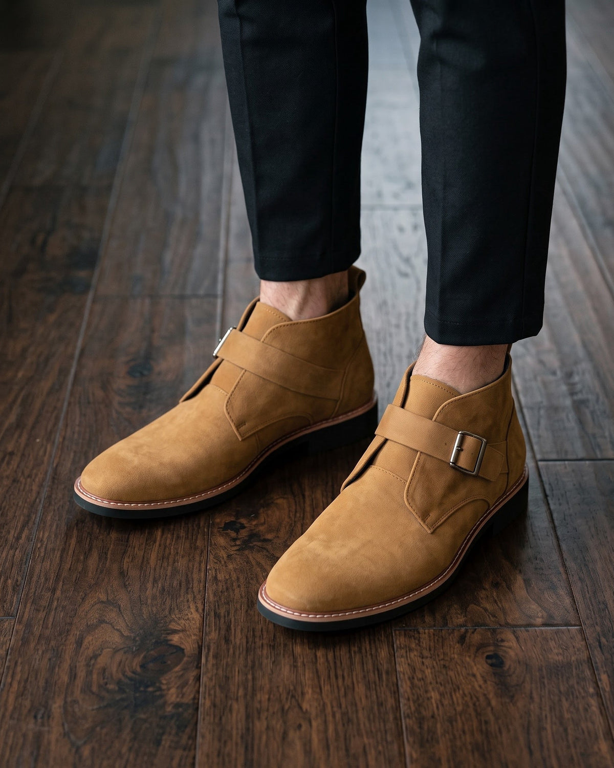Tristan | Chukka en daim tout doux