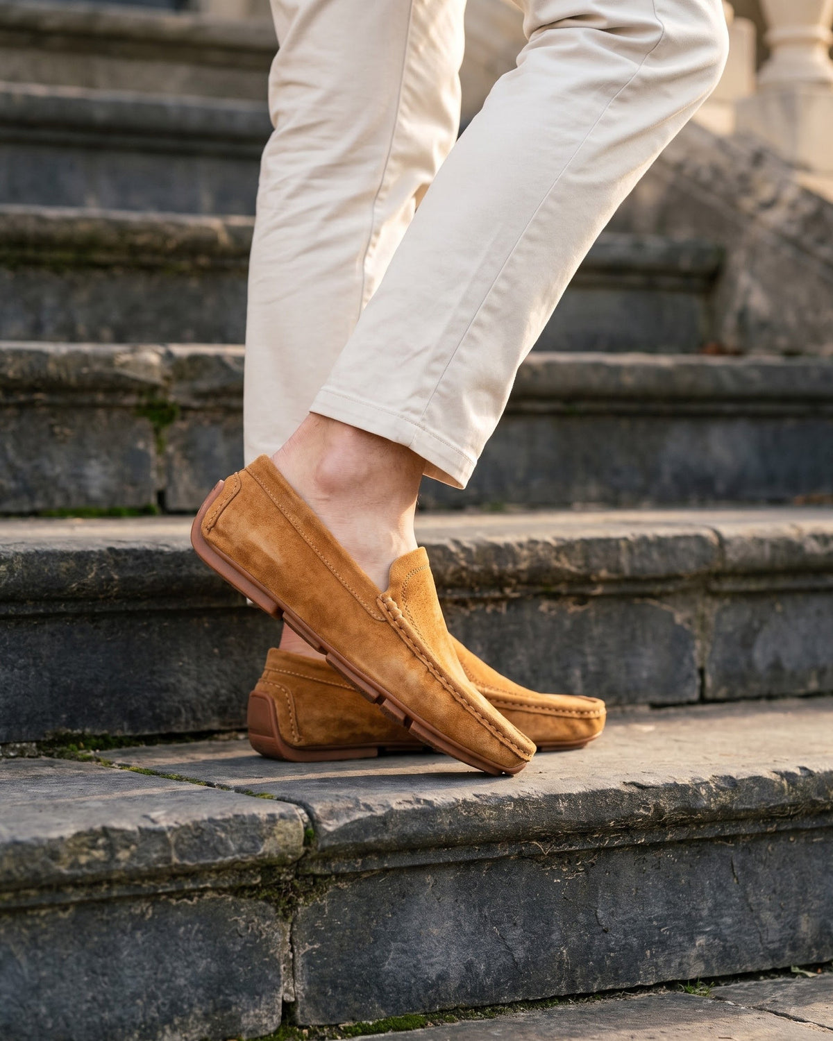 Pierrick | Mocassin de conduite en daim