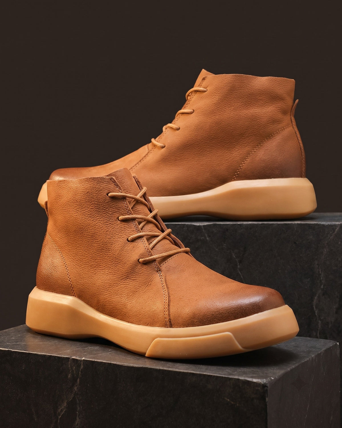 Gautier | Chukka en cuir minimaliste