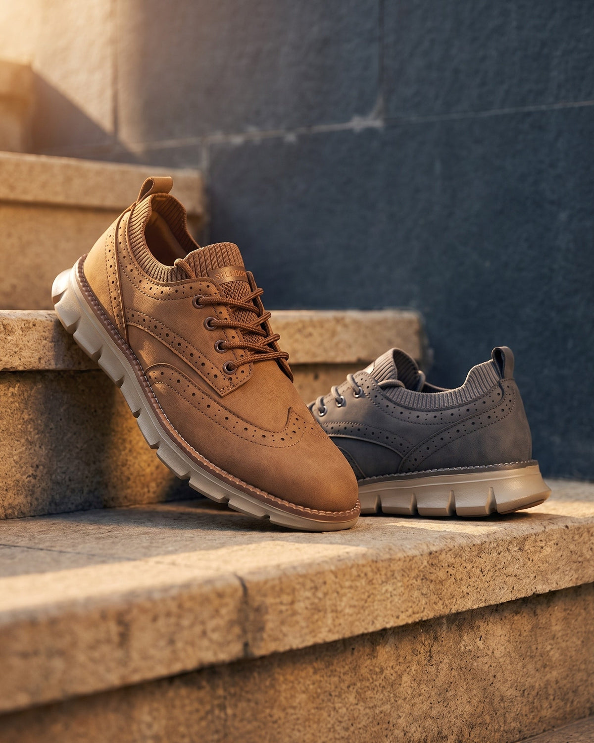 Raymond | Chaussure fleurie effet cuir