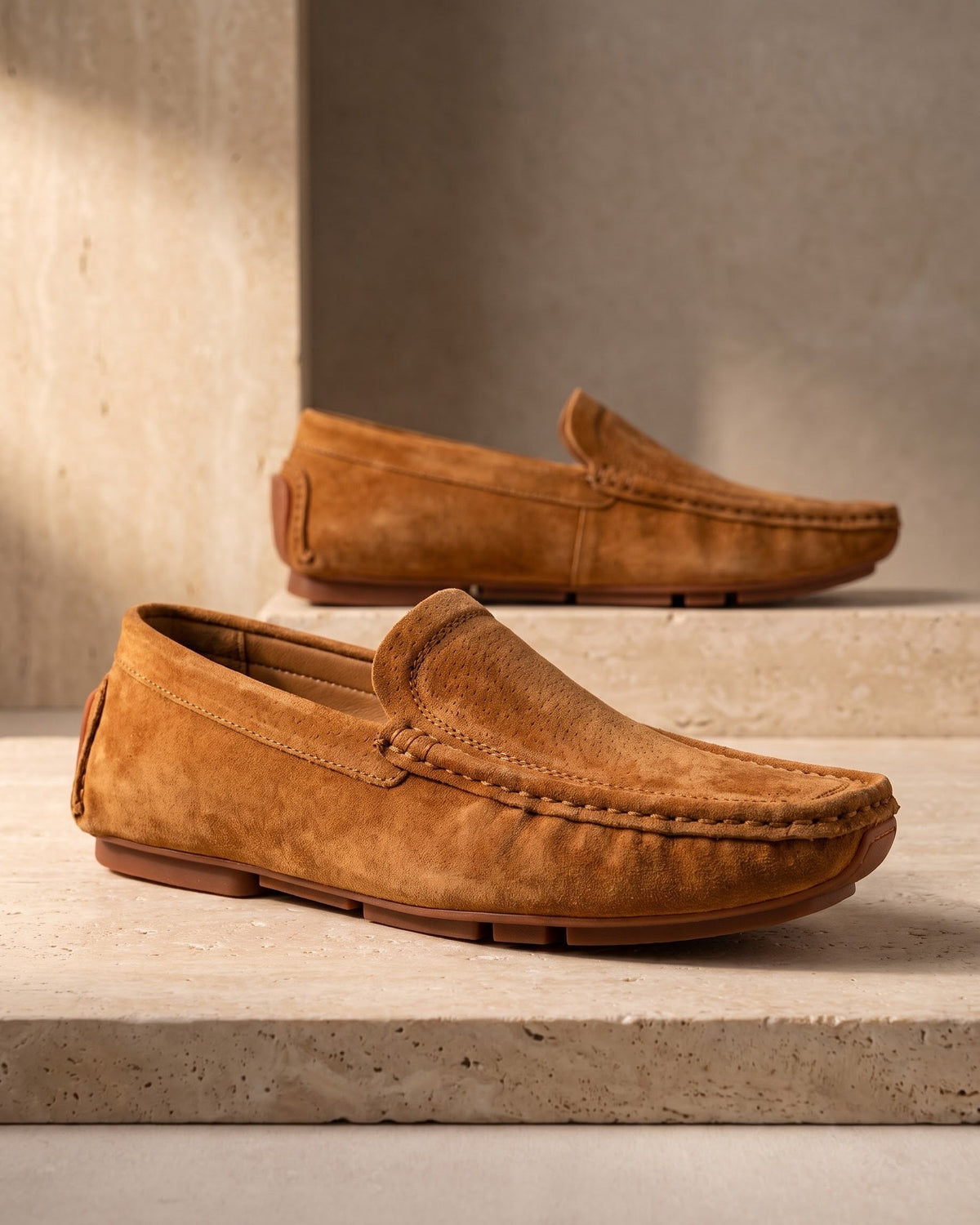 Pierrick | Mocassin de conduite en daim