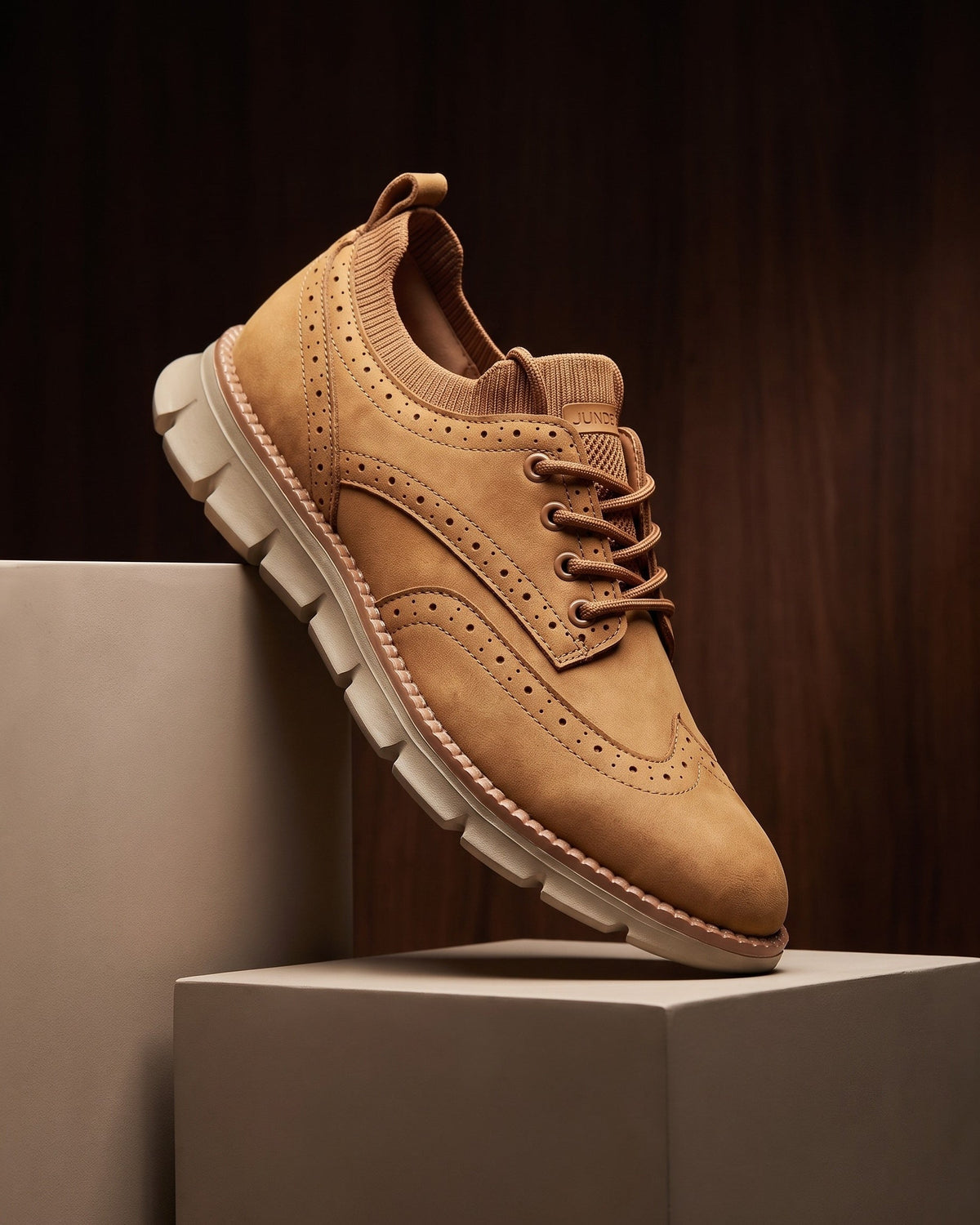 Raymond | Chaussure fleurie effet cuir