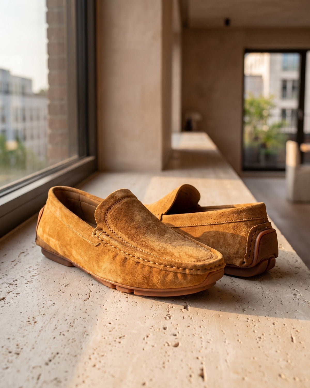 Pierrick | Mocassin de conduite en daim