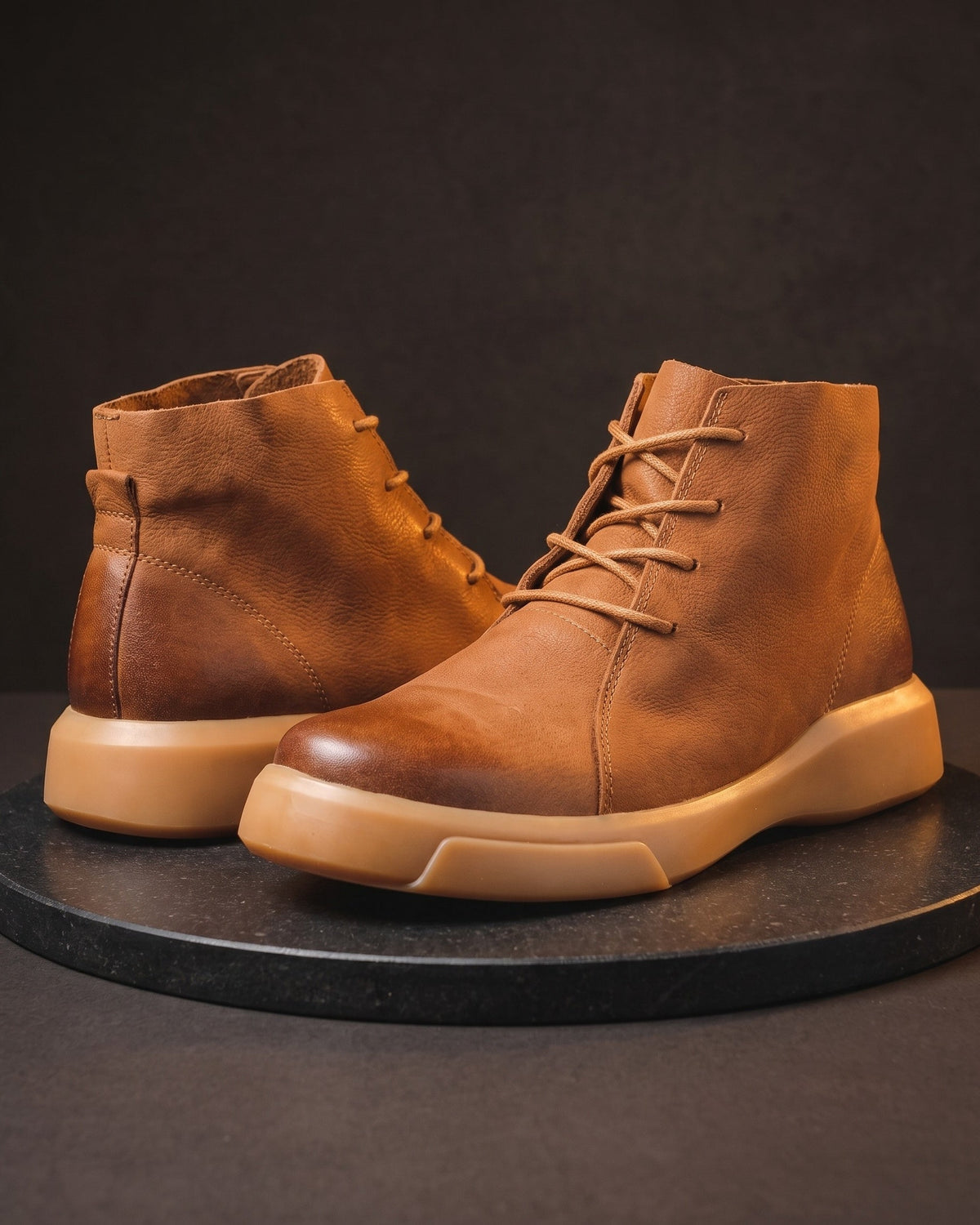 Gautier | Chukka en cuir minimaliste