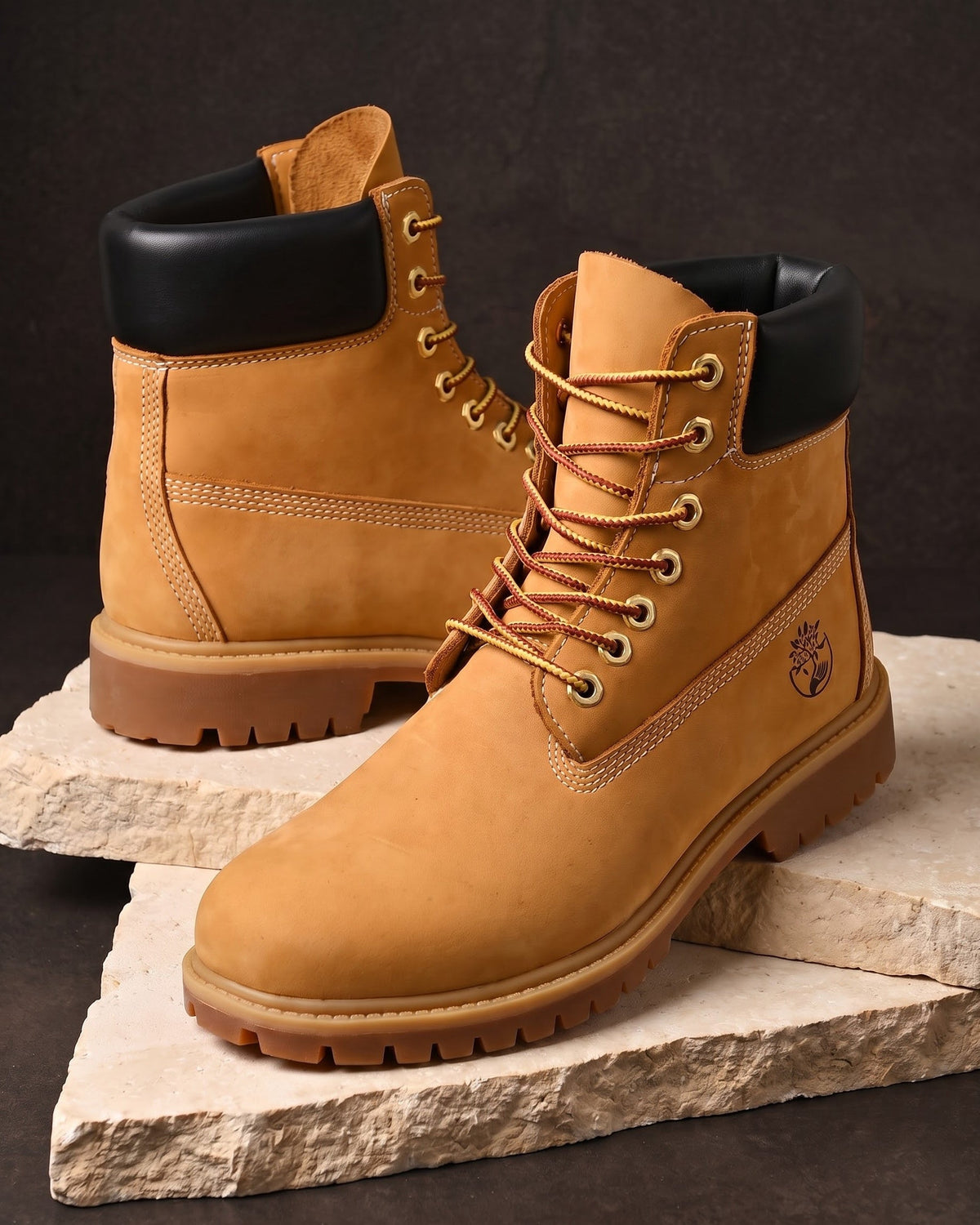 Achille | Bottine lacée en nubuck
