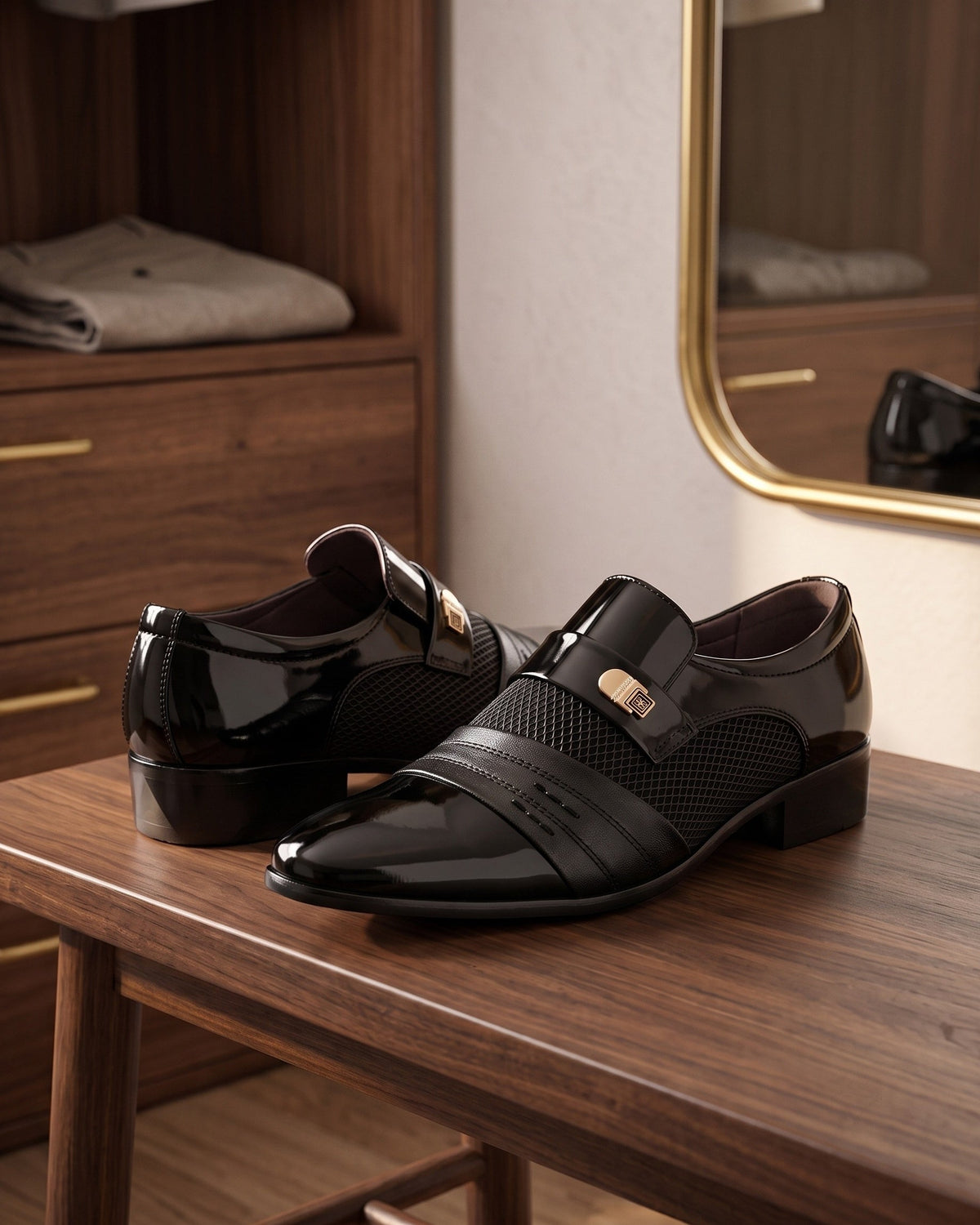 Robin | Chaussure à boucle en cuir