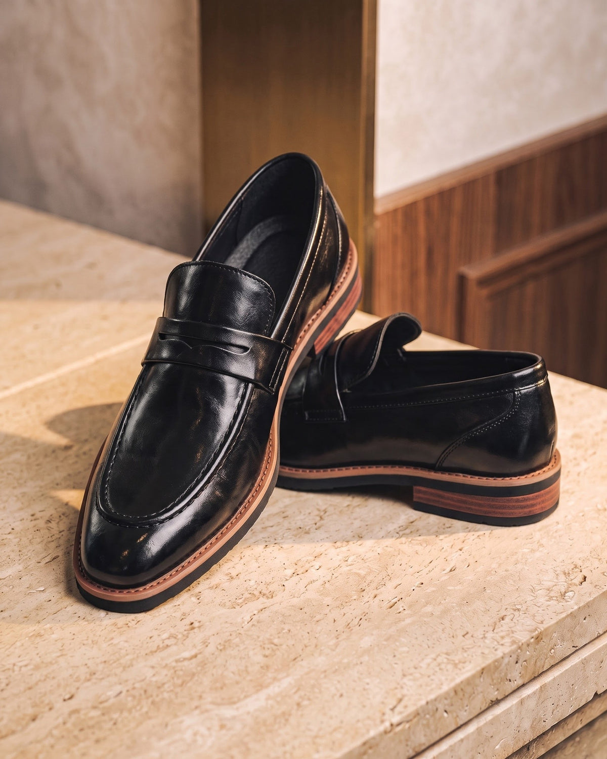 Pierre-Marie | Mocassin penny en similicuir
