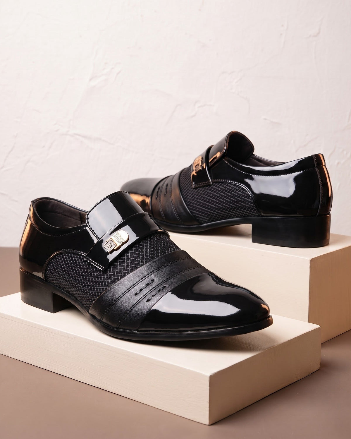 Roland | Chaussure à boucle vernie