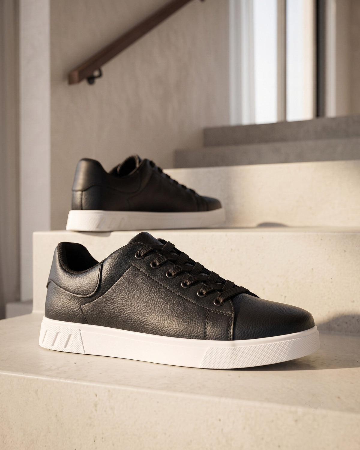 Oscar | Basket en cuir minimaliste