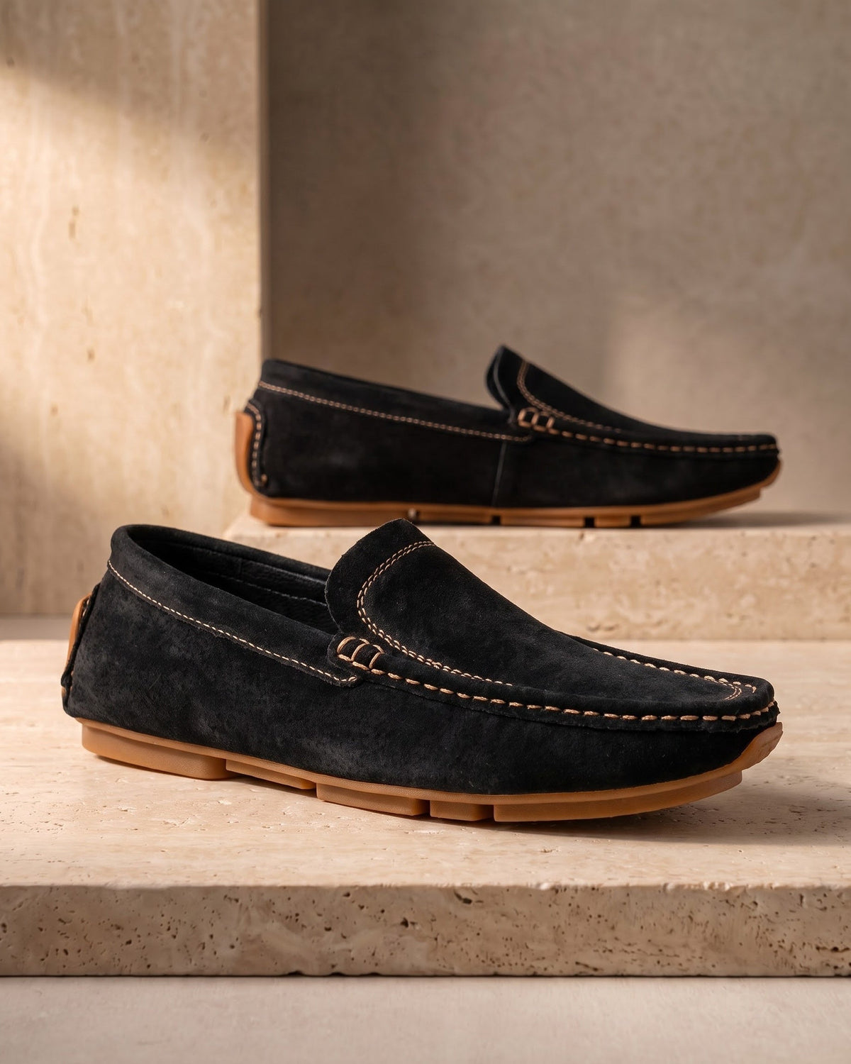 Pierrick | Mocassin de conduite en daim
