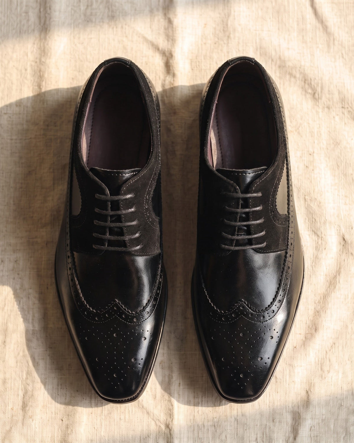 Robert | Brogue classique en similicuir