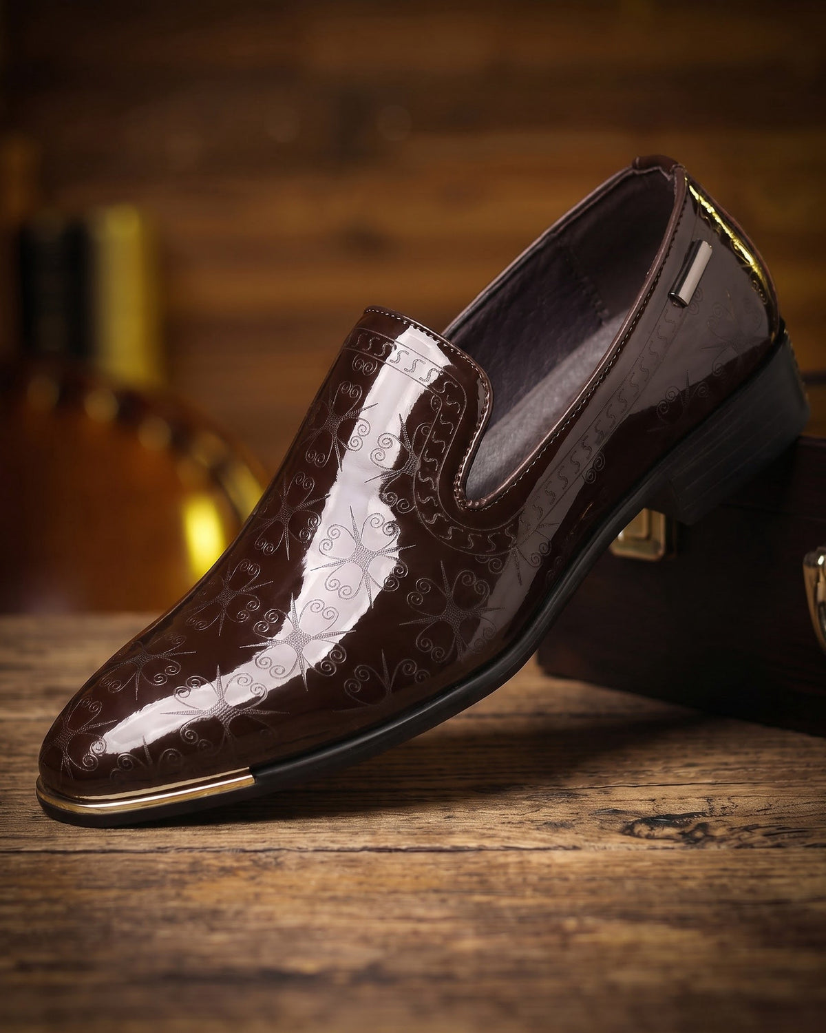 Pierre-Henri | Mocassin en cuir sobre