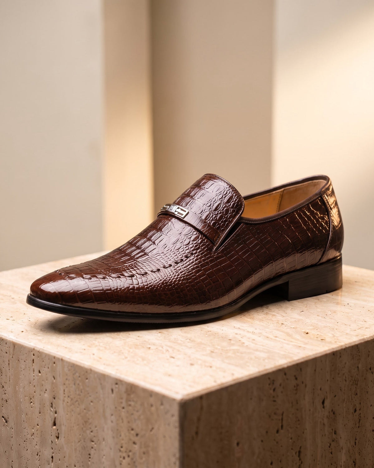Patrice | Mocassin en cuir épuré