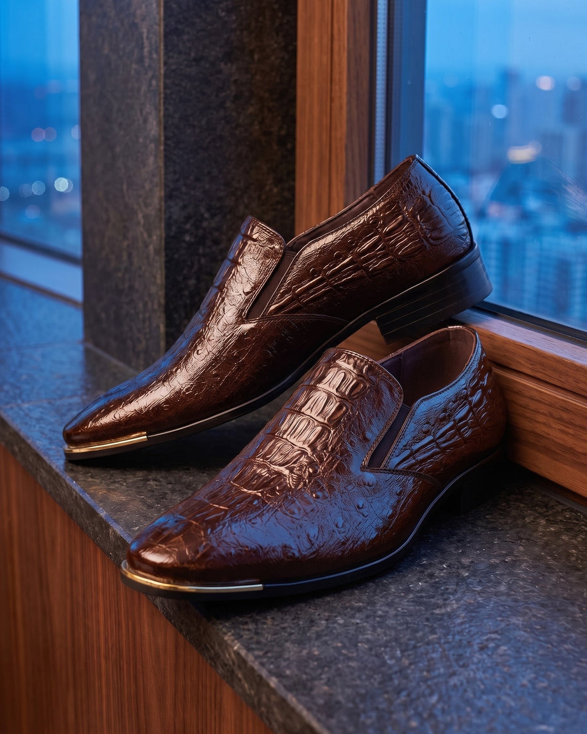 Polydore | Mocassin habillé en cuir