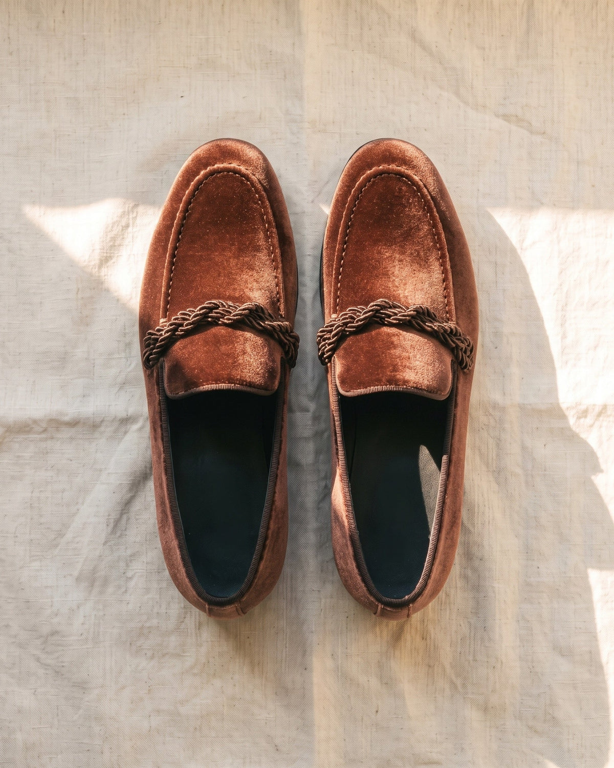 Placide | Mocassin en daim velouté