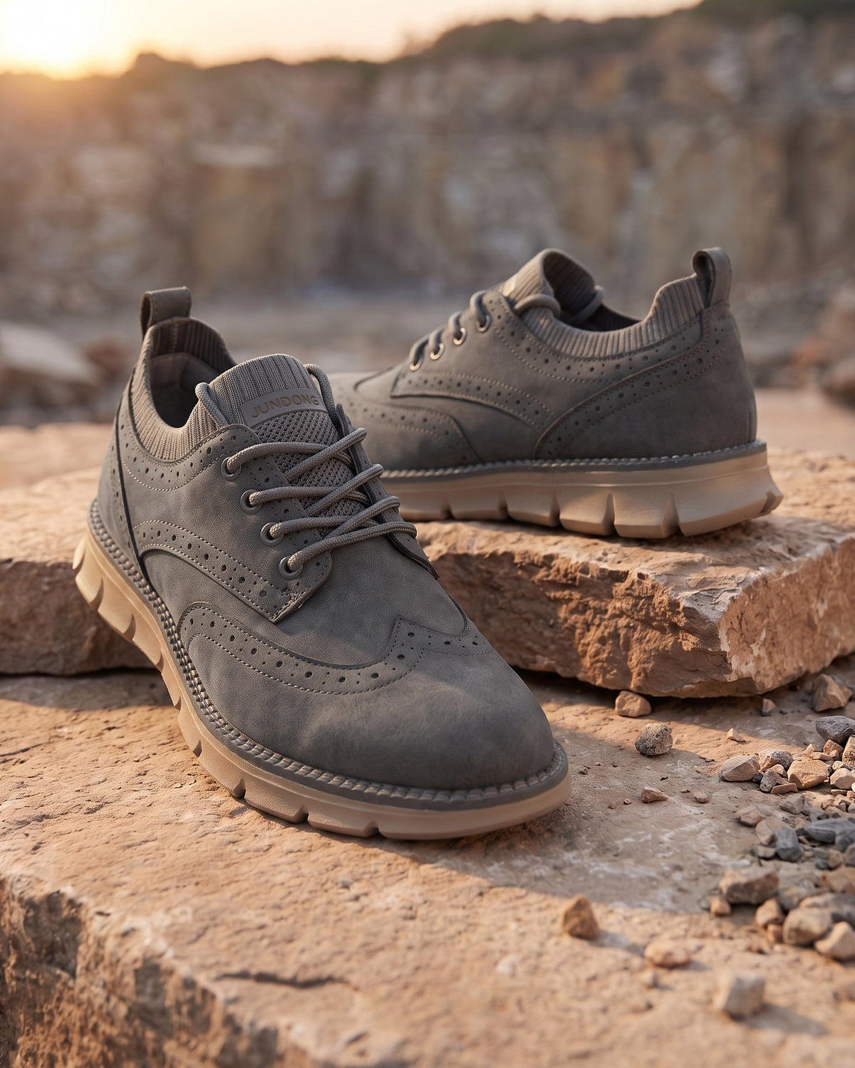Raymond | Chaussure fleurie effet cuir
