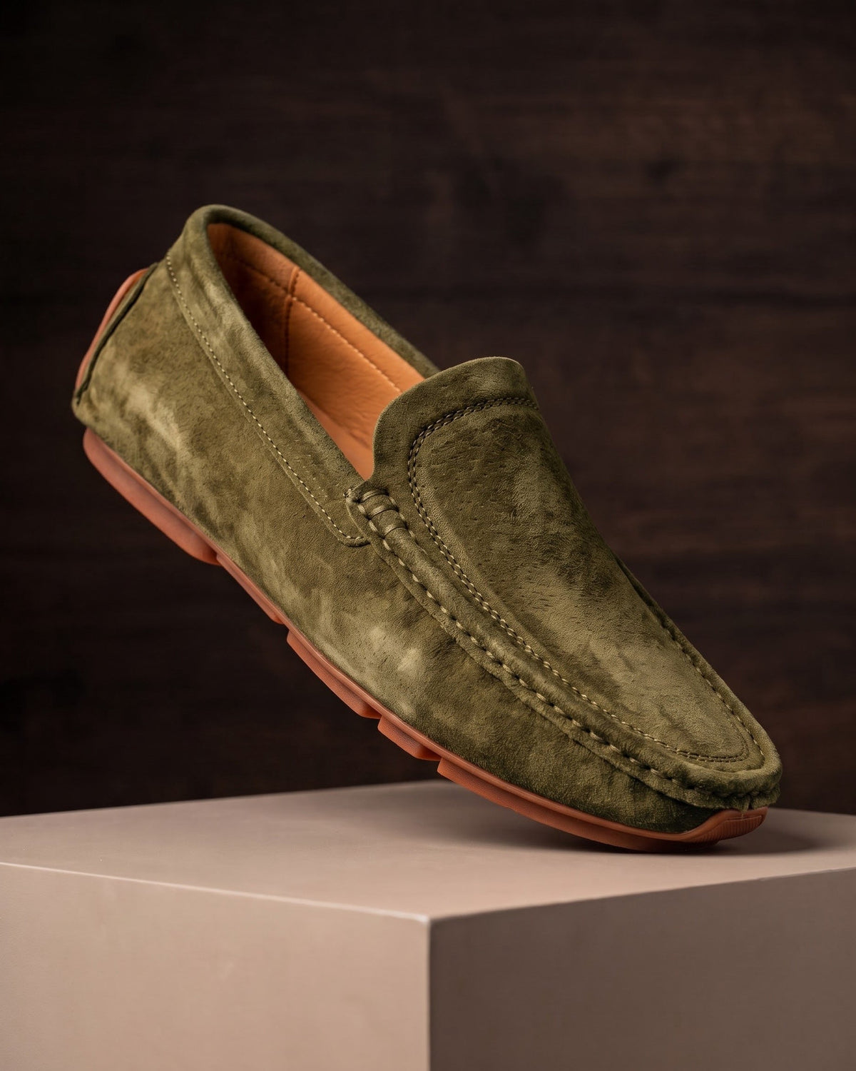 Pierrick | Mocassin de conduite en daim