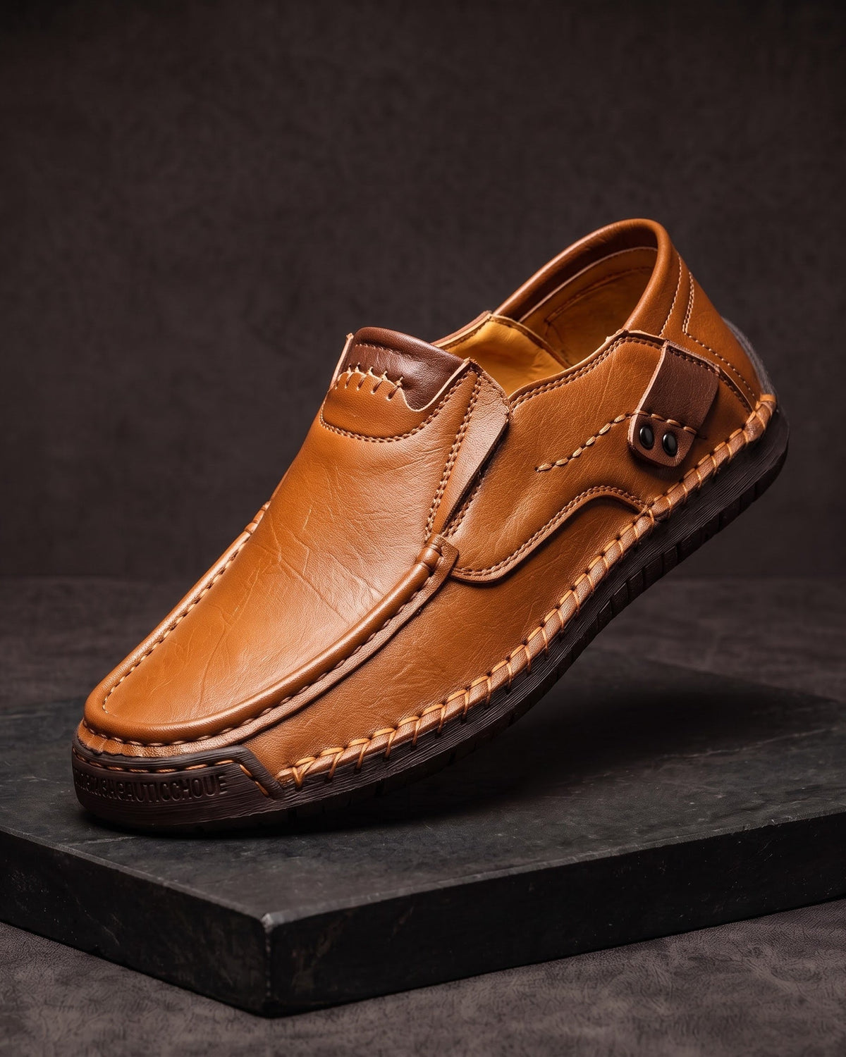 Patrick | Mocassin en cuir souple