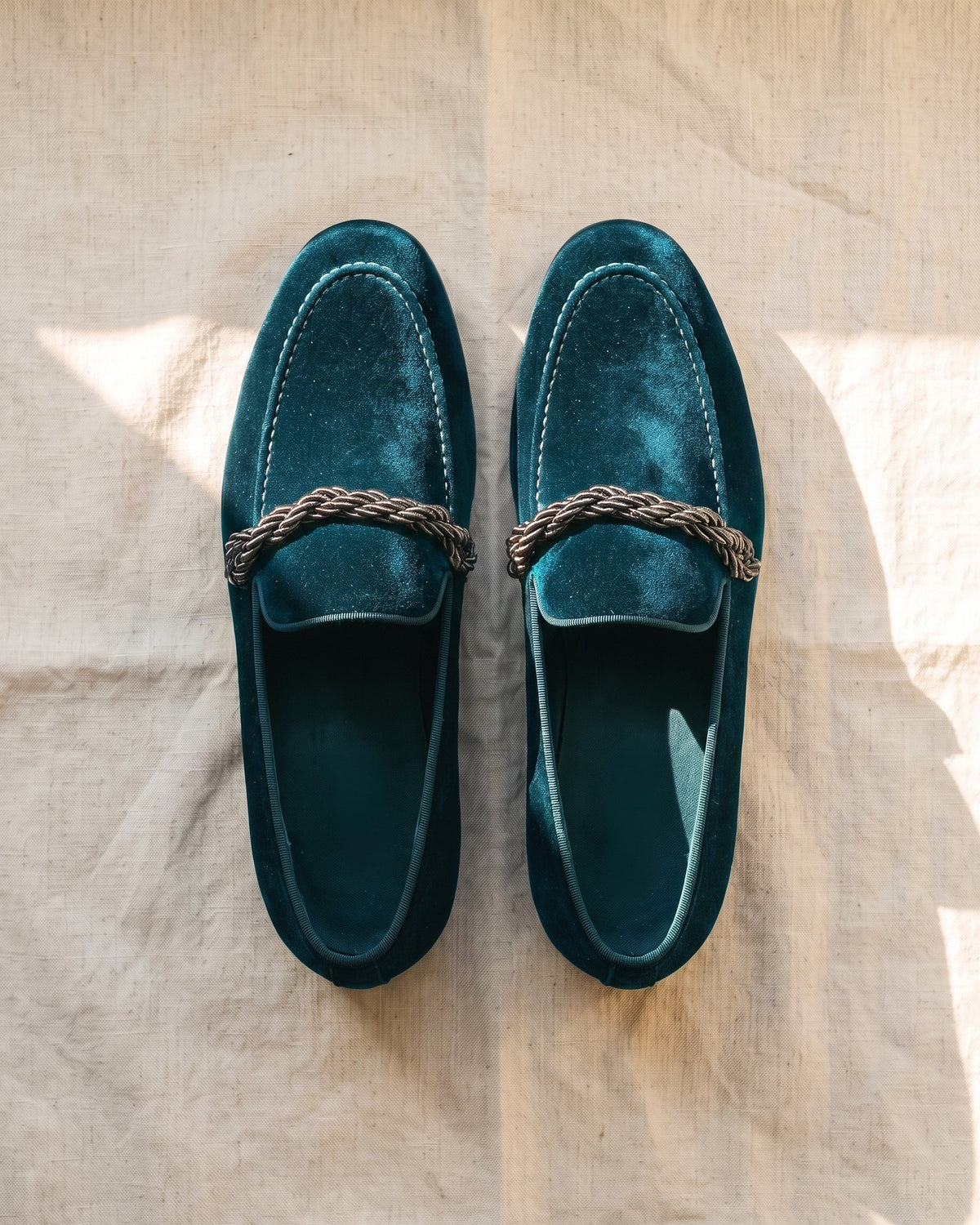 Placide | Mocassin en daim velouté