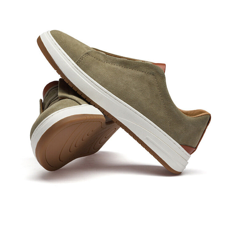 Hugo | Chaussures sans lacets en daim pour homme