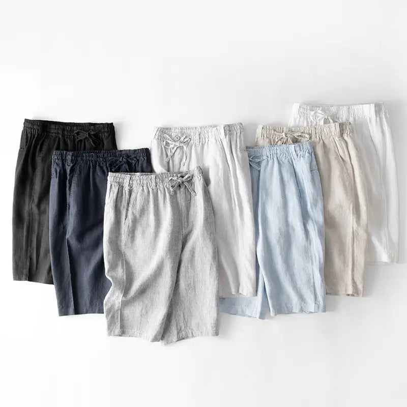 Melchior | Short en lin et coton