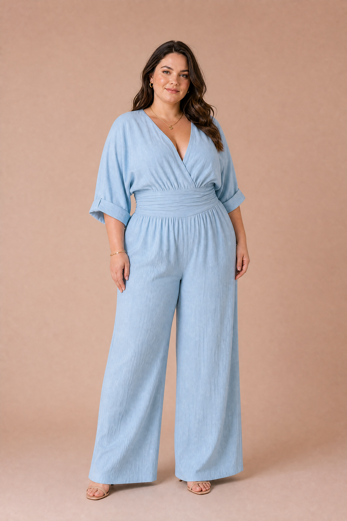 Mélissa | Combinaison col V taille haute
