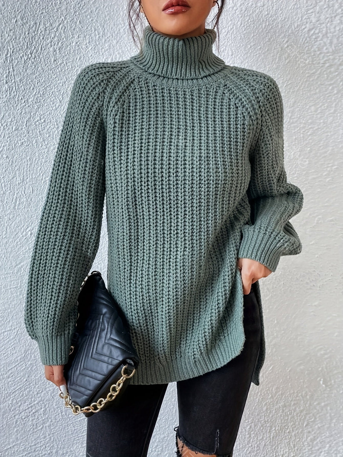 Valérie | Haut col montant pour femme