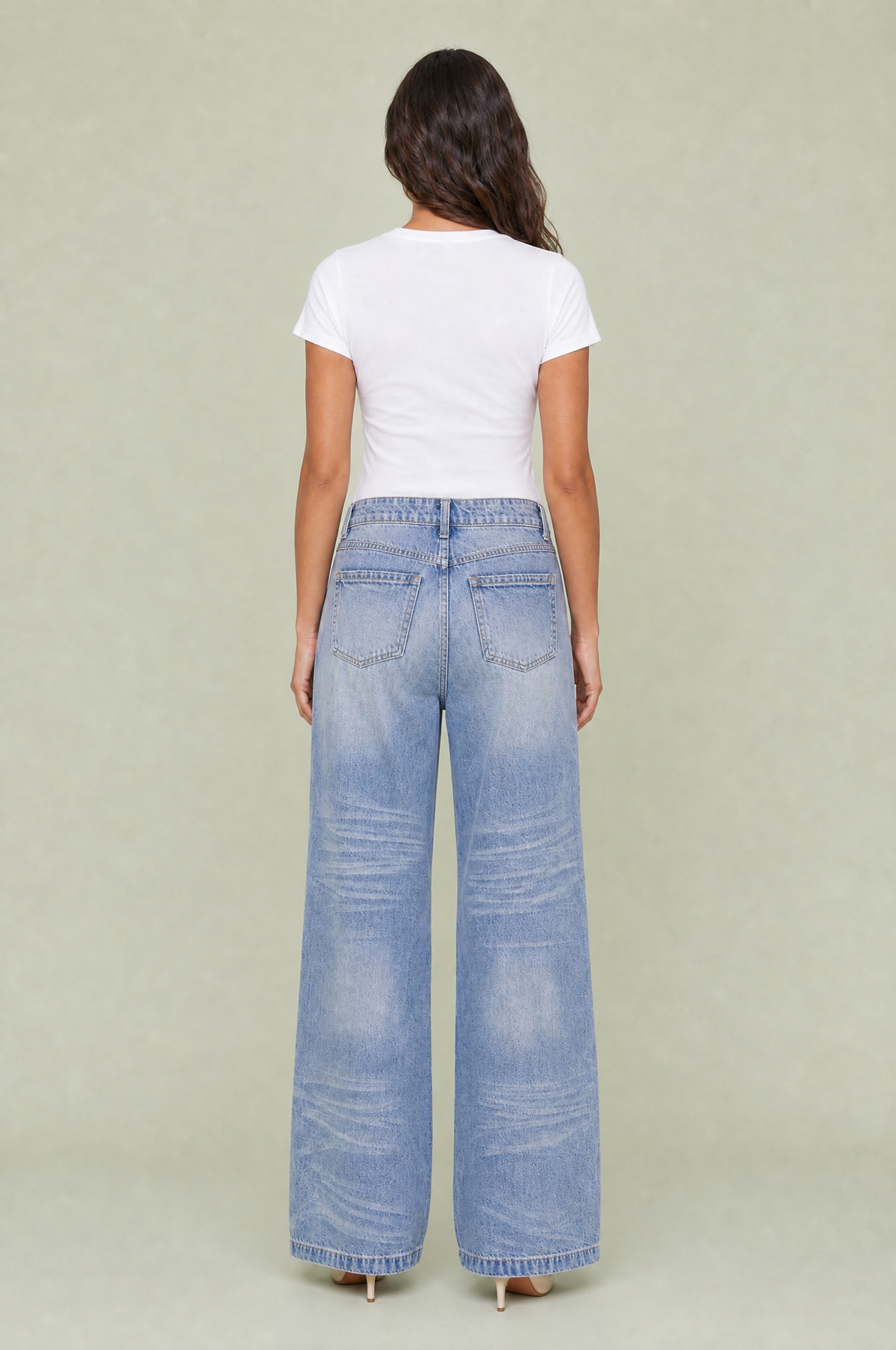 Ida | Jean ample jambes droites
