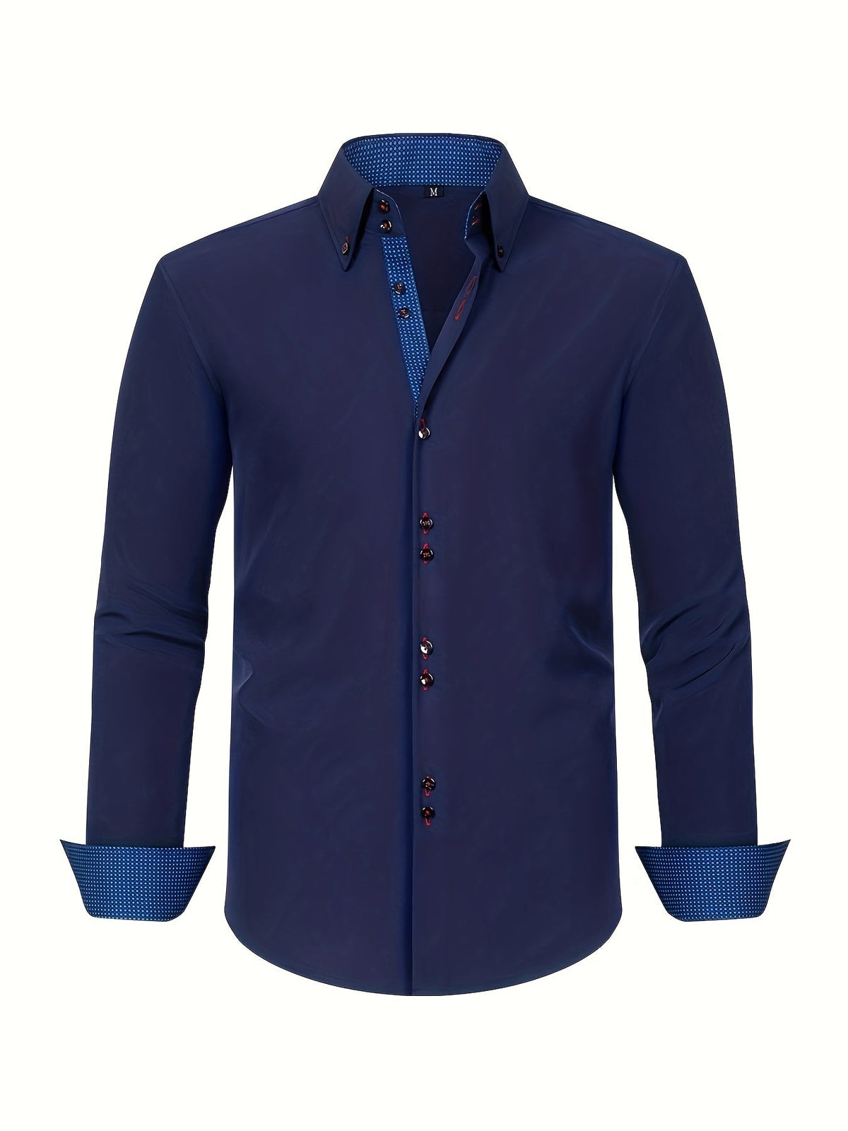 Thomas | Chemise élégante légère avec détails contrastés