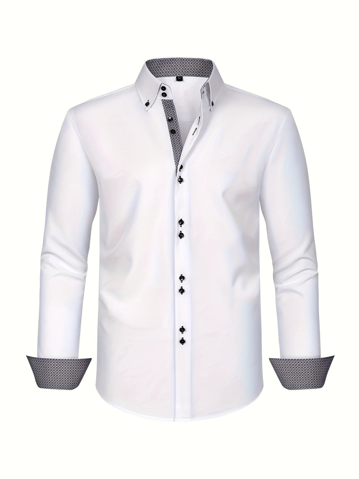 Thomas | Chemise élégante légère avec détails contrastés