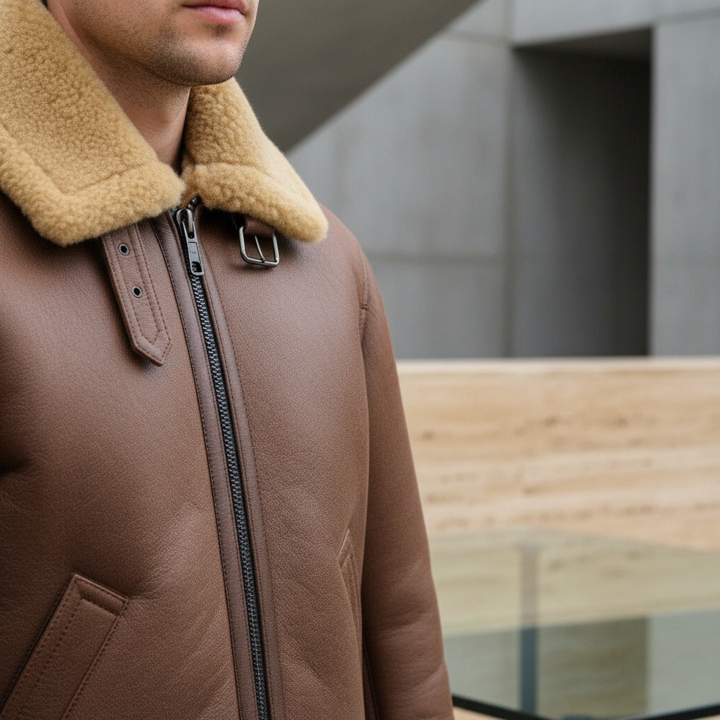 Bruno | Blouson aviateur effet cuir