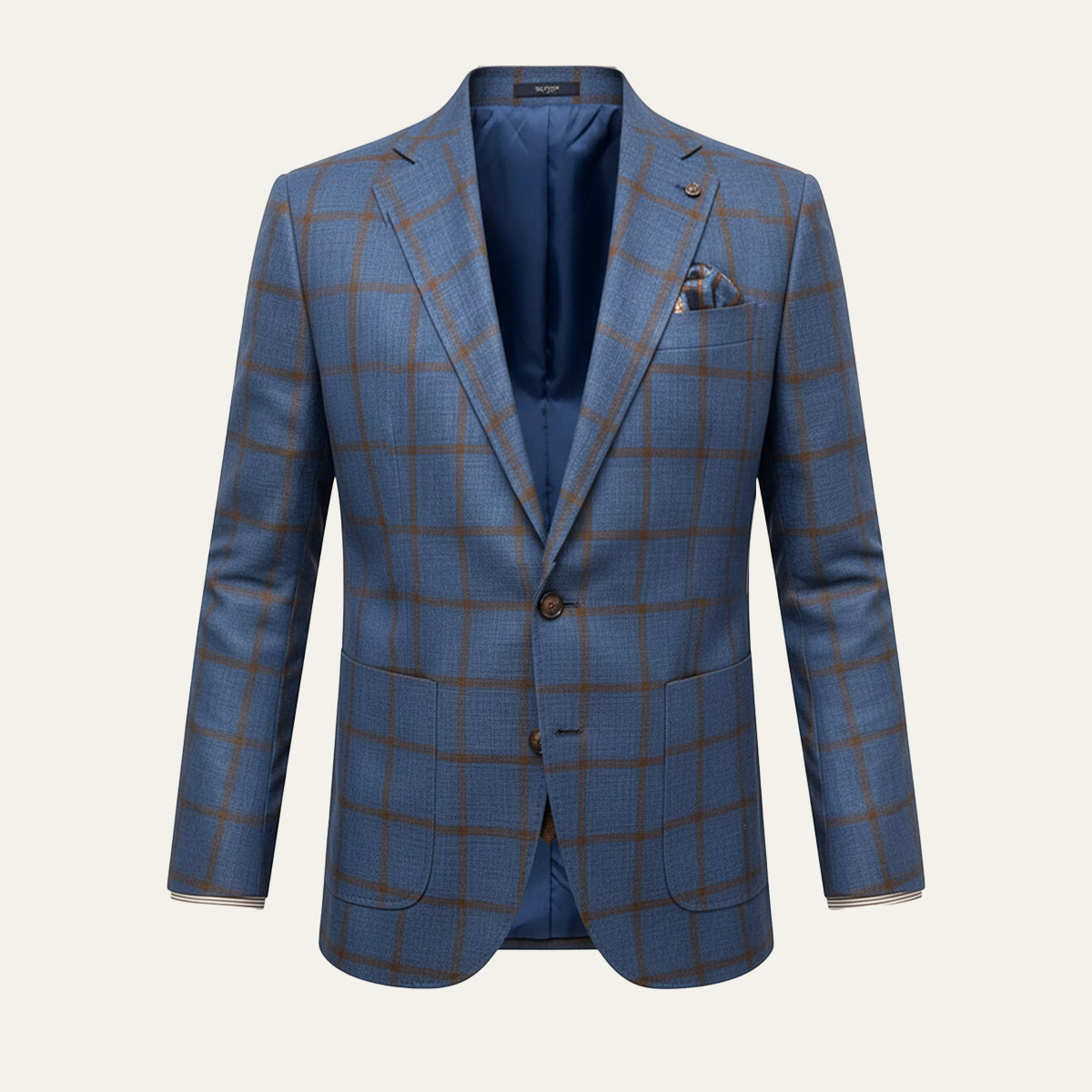 Cyriaque | Blazer croisé à carreaux