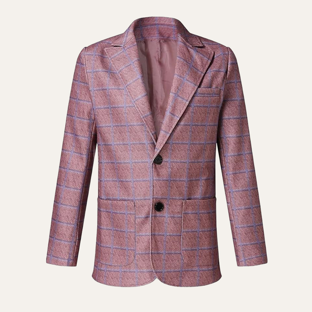 Cyriaque | Blazer croisé à carreaux