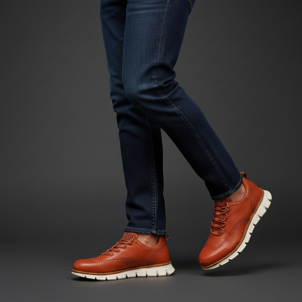 Antoine | Sneaker Richelieu en Cuir