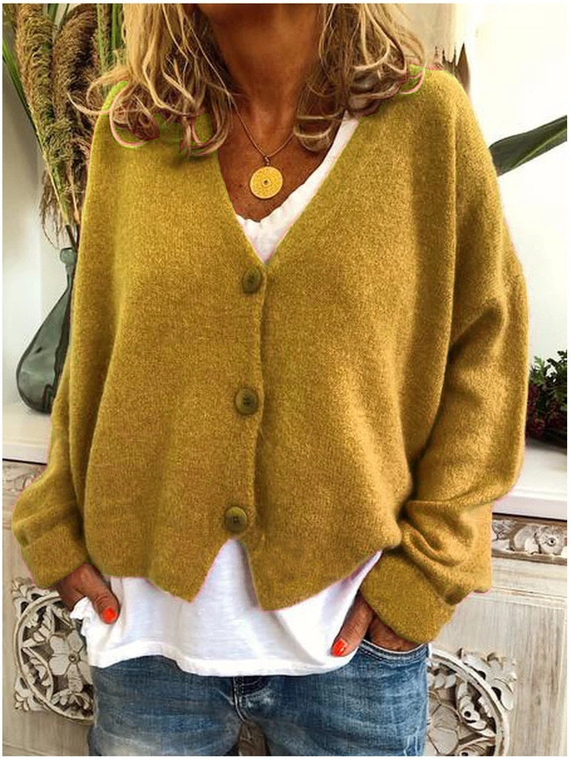 Ginette | Cardigan oversize col V
